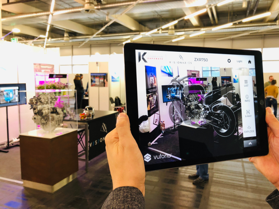 livebau, Visionaries 777 und Johann Kuhn machen es möglich: 3D Exponate mit AR neu erleben