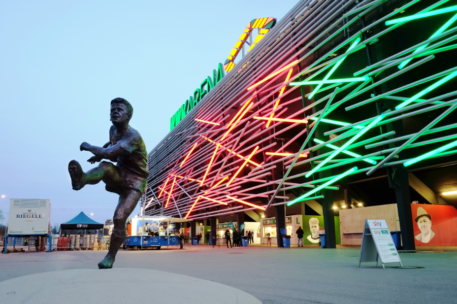 The WWK Arena in Augsburg was awarded with the Prize for Architecture and Preservation of Monuments by the Langner'sche Foundation