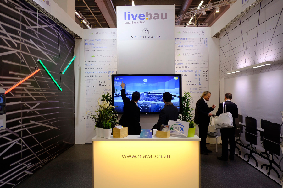 Light + Building 2018: livebau smart electric war wieder dabei