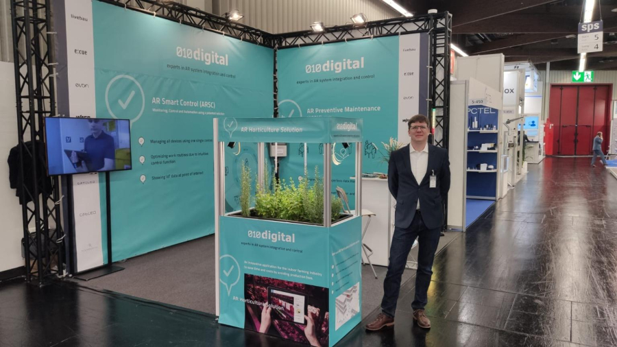 010digital presents AR solution at SPS 2019